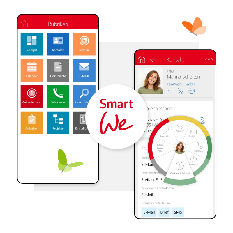 Erstellen und anpassen individueller Prozesse und Anwendungen in SmartWe